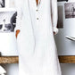 Liana - Casual dresses with folded collar and buckle