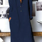 Liana - Casual dresses with folded collar and buckle