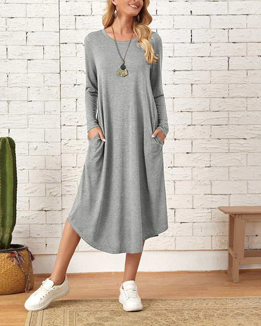 Zelda - Loose dress with long sleeves