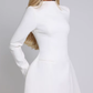 Eleanor - Elegant Mini Dress with Long Sleeves