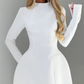 Eleanor - Elegant Mini Dress with Long Sleeves