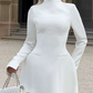 Eleanor - Elegant Mini Dress with Long Sleeves