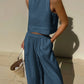Amanda | Linen Summer Set