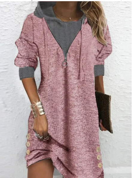 Silva - Hooded Dress