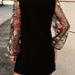 Ella - Elegant lace dress with floral embroidery