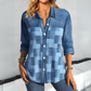 Chathurika | Casual Checked Blouse for Women - Trendy & Comfortable