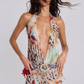 Soléa | Halter Mini Dress