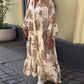 CATRIEL | FLOWY BUTTON DRESS