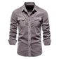 Corduroy Shirt for Men Timeless Texture Everyday Comfort