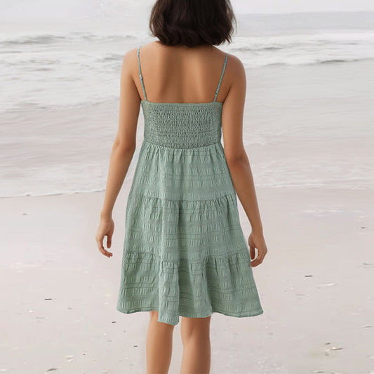 Olivia - Casual beach mini dress