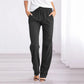 Airy Cotton-Linen Trousers for Women