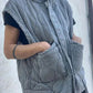 Cynthia - Sleeveless cotton vest