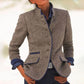 Elegant ladies coat in solid color