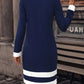 Emily - Fashionable knitted dress with long sleeves for women