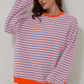 ERICA | STRIPED OVERSIZED SWEATER