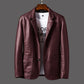 Harvey - Fashionable leather jacket for men