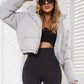 Aurelia - Drawstring quilted jacket
