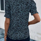 Freya – Casual short-sleeve printed blouse for spring