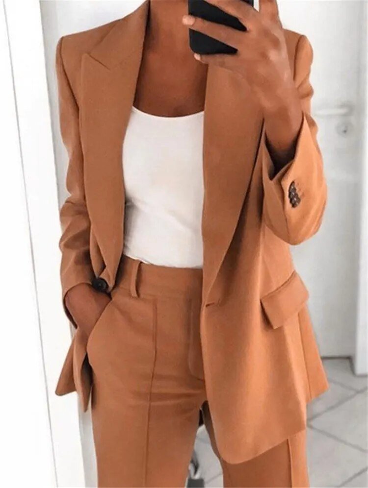 Kelly - Elegant Business Set [Blazer+Pants]