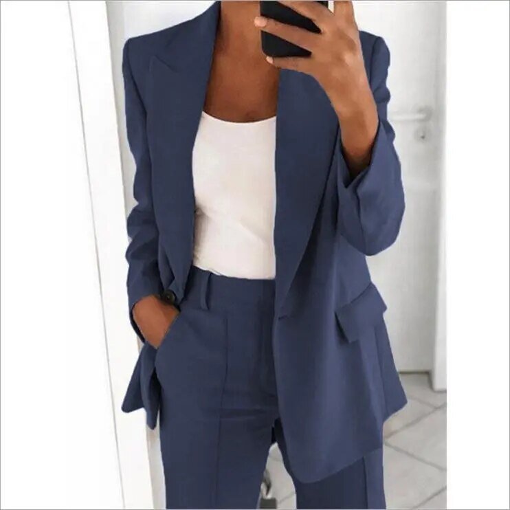 Kelly - Elegant Business Set [Blazer+Pants]