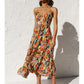 Sophia | Colourful Midi Dress