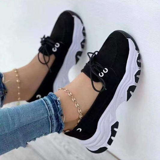 Adeline - Sporty design vulcanized shoes