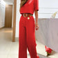 Sonia - elegant casual set [top + pants]