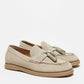 Luxury Suede Loafers with Tassel Detail