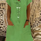 Karen – Casual Short-Sleeved Simple Spring Dress