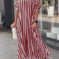 Liora | Striped Shirt Dress