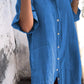 Jennilyn - Shirt style casual long dress
