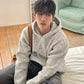 Stevan - Stylish knitted hooded sweater for men