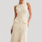 Anina Fitted and Elegant Winter Dress