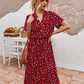 Cecilia - Trendy Dress with Flowing Fit for Sunny Days