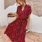 Cecilia - Trendy Dress with Flowing Fit for Sunny Days