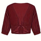 Olivia – blouse with open front for spring