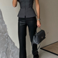 Emily | Off-Shoulder Zip Top