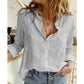 Linen Blend Women's Blouse