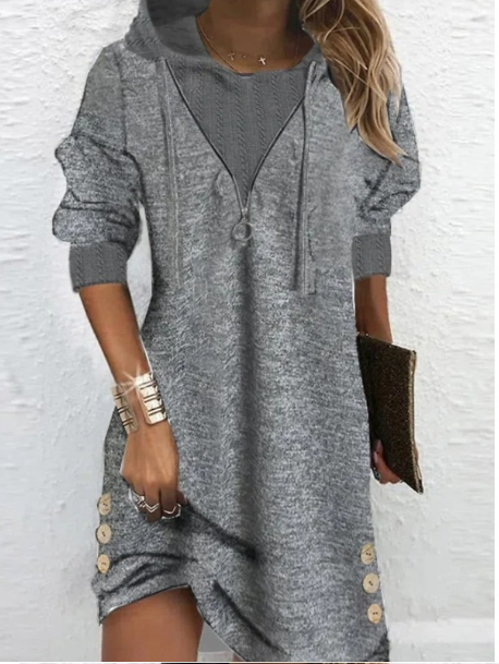 Silva - Hooded Dress