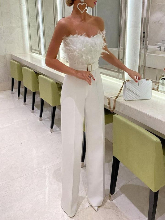 StyleLeap - Elegant one-piece with tube top