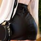 Rio - High Waist Leather Skirt