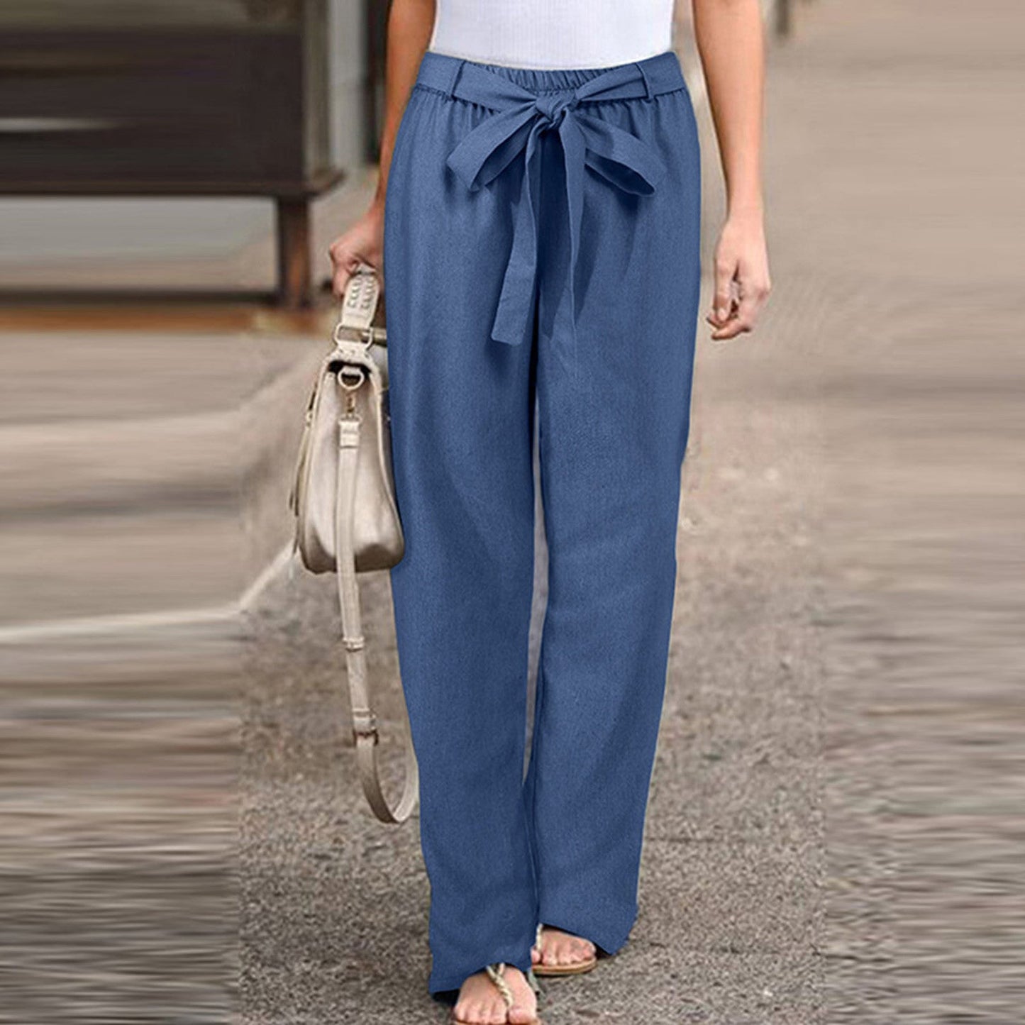 Florence - Women's linen trousers