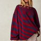 ERICA | STRIPED OVERSIZED SWEATER
