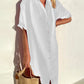 Nienke | Plain cotton shirt dress