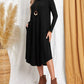 Zelda - Loose dress with long sleeves