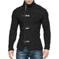 Boaz Urban Vest - Knitted Vest with Leather Details