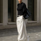 Annette - Stylish plain skirts in H-line