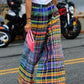 Ceretta - Checkerboard Print Trousers