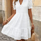 Serenity – Elegant Dress with Puff Sleeves