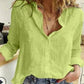 Linen Blend Women's Blouse
